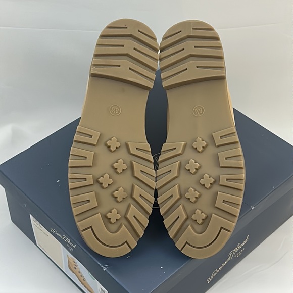 Women's Chunky Tully Lace-Up Tan Winter Hiking Boots - Universal Thread™ 8 1/2 - Picture 8 of 10